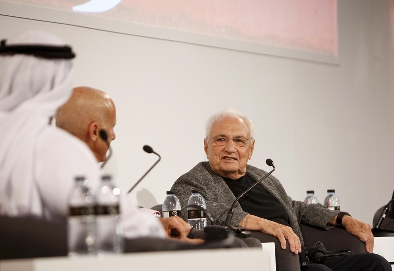 Gehry was in Abu Dhabi alongside Norman Foster and Jean Nouvel. Gehry was in Abu Dhabi alongside Norman Foster and Jean Nouvel.