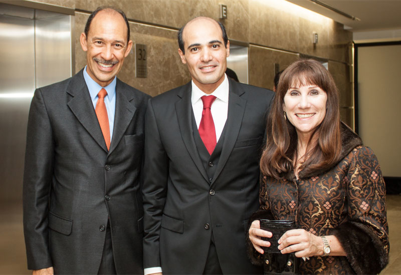 Michael Corbin, Tareq Abu-Sukheila and Jennifer Oswald. Michael Corbin, Tareq Abu-Sukheila and Jennifer Oswald.