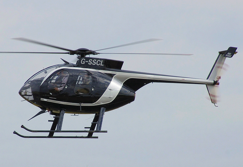 The Hughes 500: revered by pilots for its heavy cyclic controls which require a strong right arm. The Hughes 500: revered by pilots for its heavy cyclic controls which require a strong right arm.