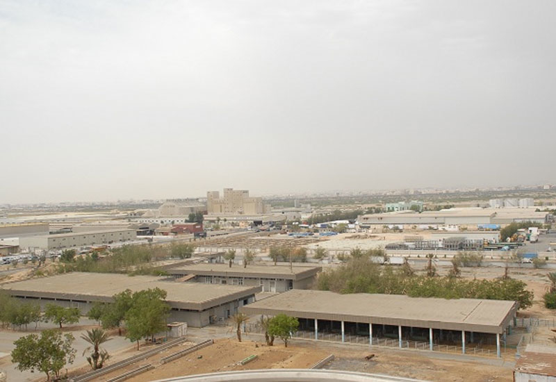An example of an industrial city. An example of an industrial city.