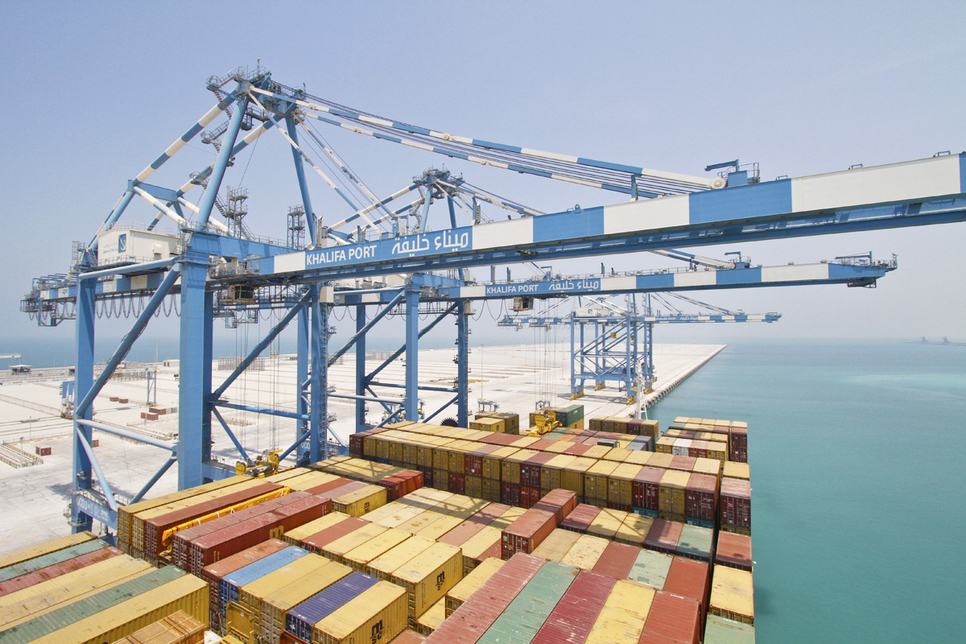 Khalifa Port is located in Abu Dhabi. Khalifa Port is located in Abu Dhabi.