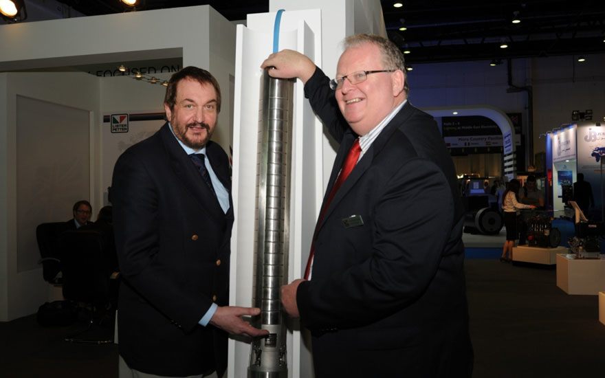 Bob Bell and Bryan Draper from Lister Petter. Bob Bell and Bryan Draper from Lister Petter.