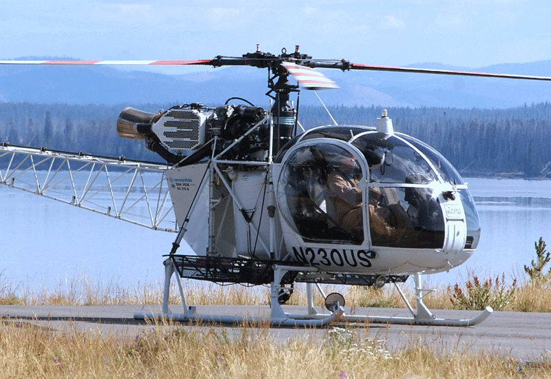 The Aerospatiale Llama. The Aerospatiale Llama.