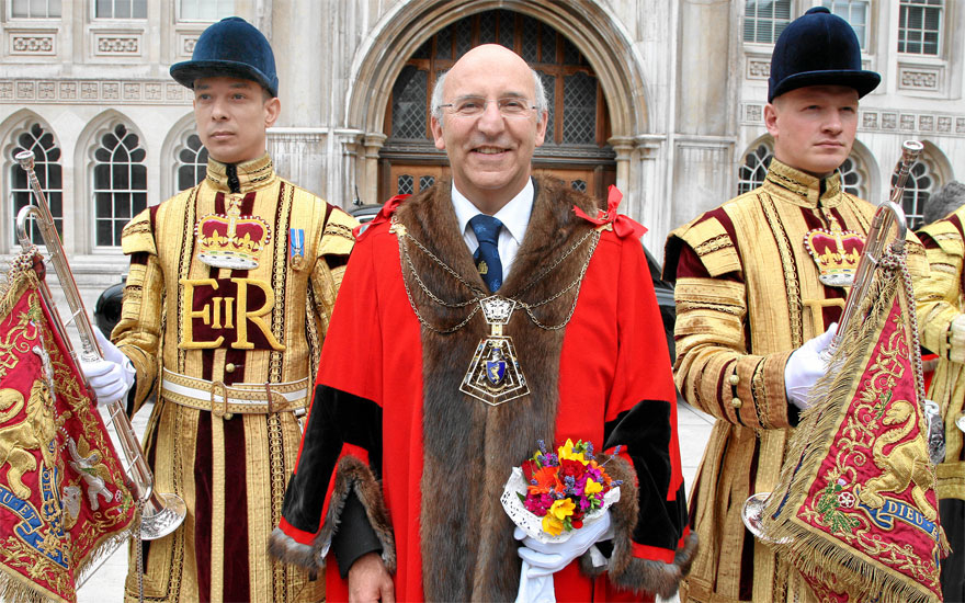 Lord Mayor of London Michael Bear. Lord Mayor of London Michael Bear.