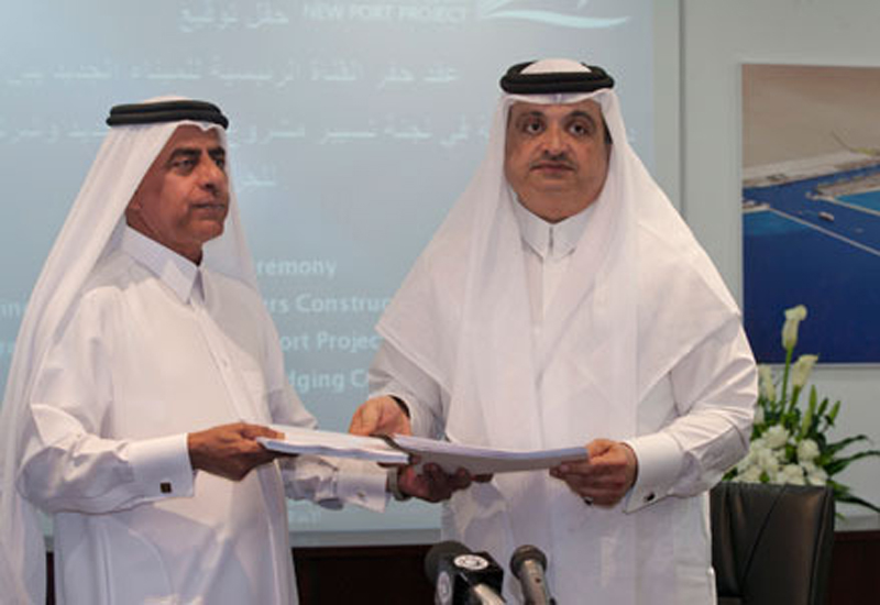 Abdul Aziz Mohammed Al Noaimi, chairman, New Doha Port Steering Committee. Abdulrahman Abdullah Abdulghani, chairman, MEDCO Abdul Aziz Mohammed Al Noaimi, chairman, New Doha Port Steering Committee. Abdulrahman Abdullah Abdulghani, chairman, MEDCO