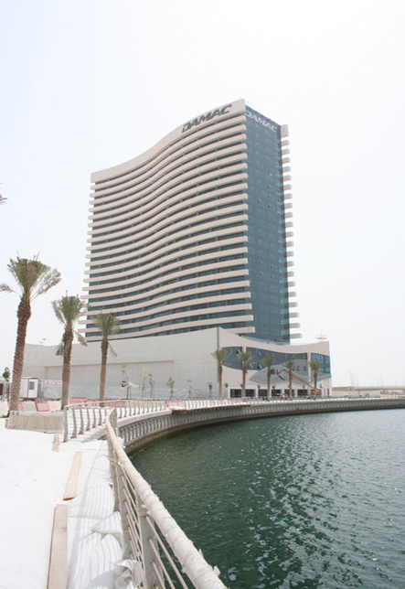Damac's Marina Bay tower at Reem Island, Abu Dhabi Damac's Marina Bay tower at Reem Island, Abu Dhabi