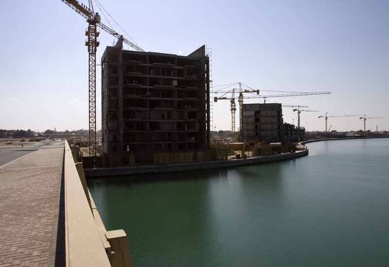 The Mina Al Arab residential development. The Mina Al Arab residential development.