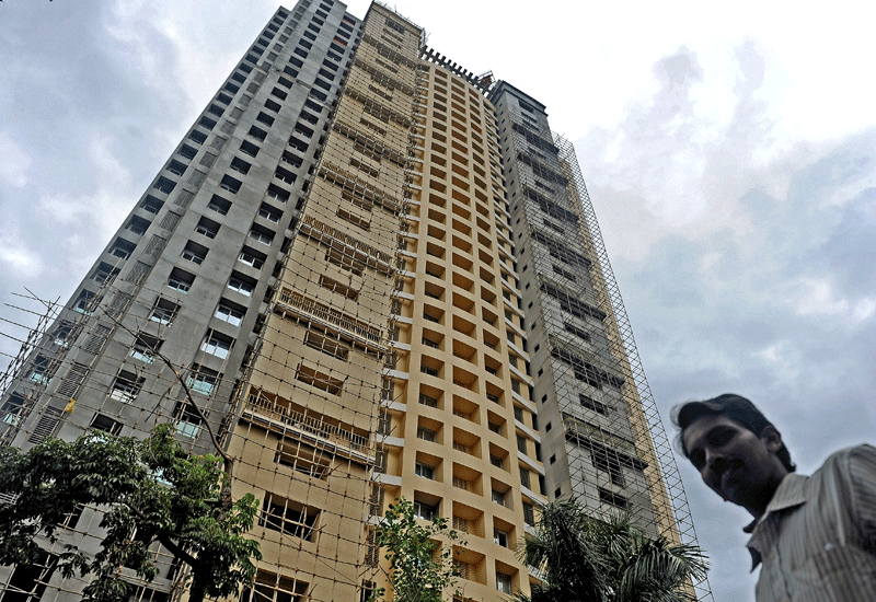 The controversial Adarsh Tower in Mumbai, ordered for demolition by officials. Photo: Getty. The controversial Adarsh Tower in Mumbai, ordered for demolition by officials. Photo: Getty.