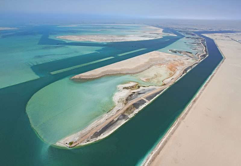 The new channel serves the Mussafah Industrial Zone. The new channel serves the Mussafah Industrial Zone.