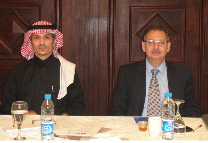 PMI-AGC President Eng Mohammed Hammad and VP Eng Samir Ashour. PMI-AGC President Eng Mohammed Hammad and VP Eng Samir Ashour.