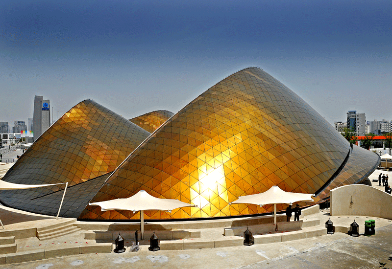 The UAE pavilion will be reassembled on Saadiyat Island, Abu Dhabi. Photo: Getty. The UAE pavilion will be reassembled on Saadiyat Island, Abu Dhabi. Photo: Getty.