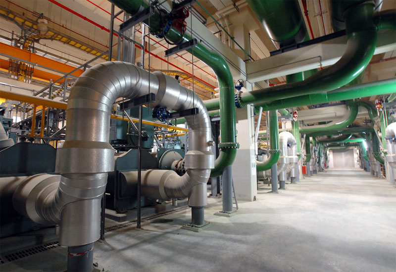 At 130,000TR, The Pearl DC plant is among the largest in the world. At 130,000TR, The Pearl DC plant is among the largest in the world.