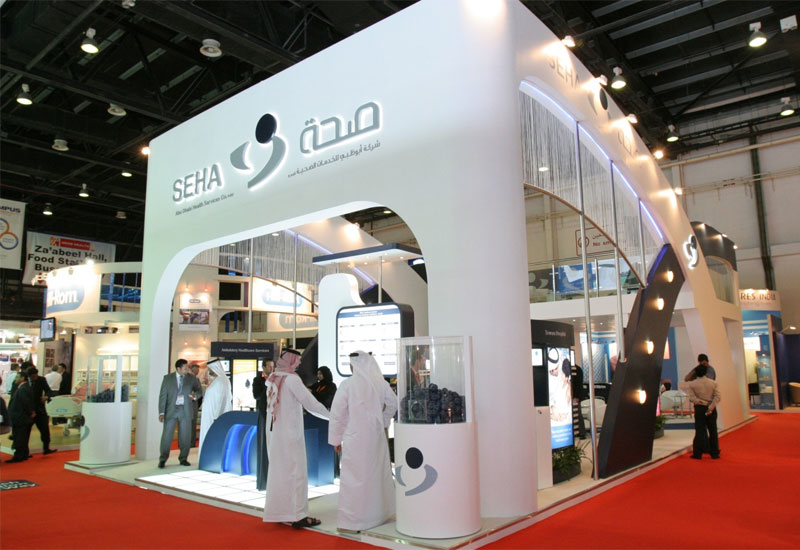 The SEHA stand at Arab Health 2010. The SEHA stand at Arab Health 2010.