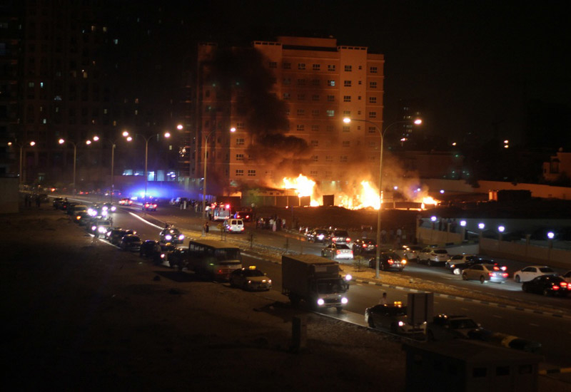 A picture of the fire posted online by @Kenna A picture of the fire posted online by @Kenna