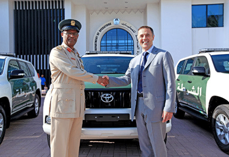 Brigadier Anas Al Matrooshi and Simon Frith. Brigadier Anas Al Matrooshi and Simon Frith.