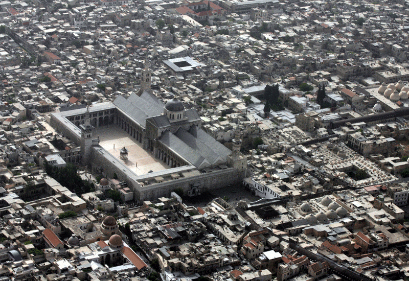 An aerial view of Damascus. Photo: Getty. An aerial view of Damascus. Photo: Getty.