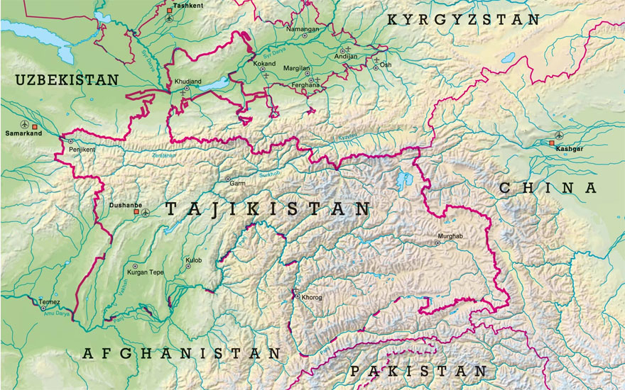 Tajikistan is a mountainous, landlocked country in Central Asia. Tajikistan is a mountainous, landlocked country in Central Asia.