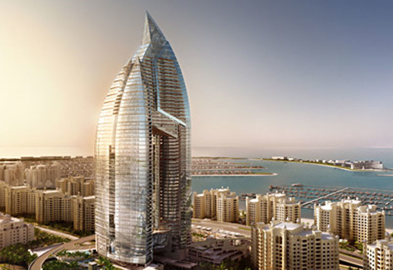 Is it staying or is it going? A rendering of the long-mooted Trump Tower on Palm Jumeirah. Is it staying or is it going? A rendering of the long-mooted Trump Tower on Palm Jumeirah.