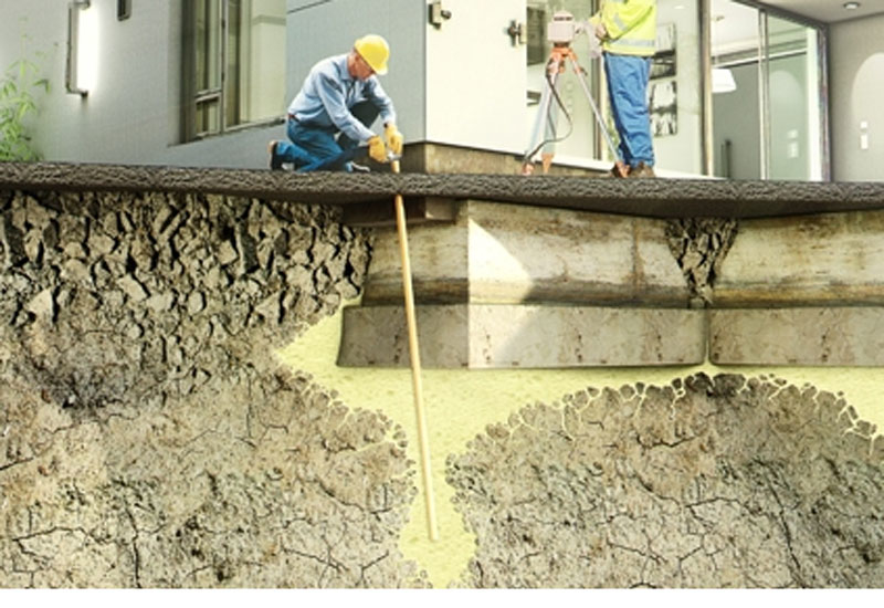 Uretek is the sole specialist contractor for the Slab Lifting, Deep Injection and PowerPile technologies. Uretek is the sole specialist contractor for the Slab Lifting, Deep Injection and PowerPile technologies.