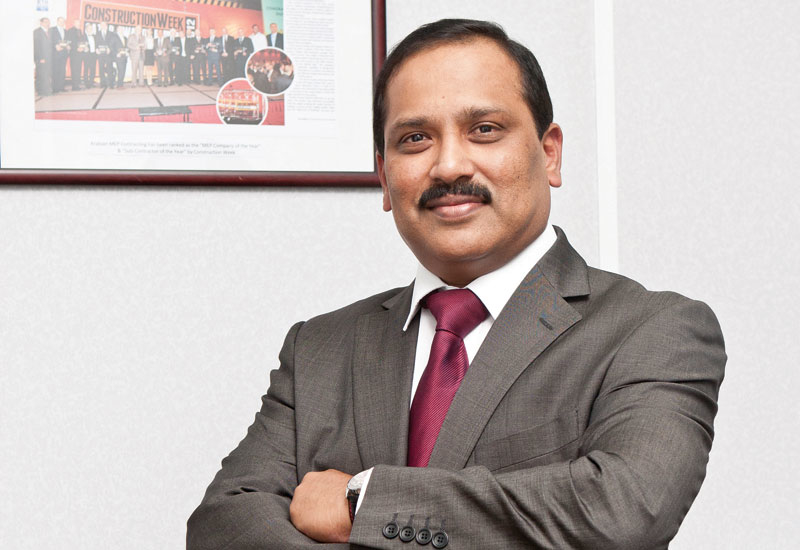 Vasanth Kumar, CEO, Arabian MEP Contracting Vasanth Kumar, CEO, Arabian MEP Contracting
