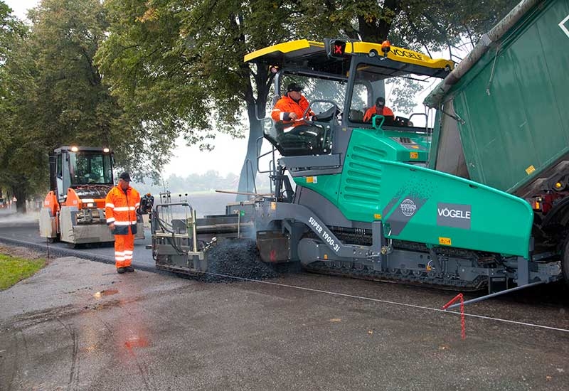 Two of the new pavers will be exhibited at bauma in Munich Two of the new pavers will be exhibited at bauma in Munich