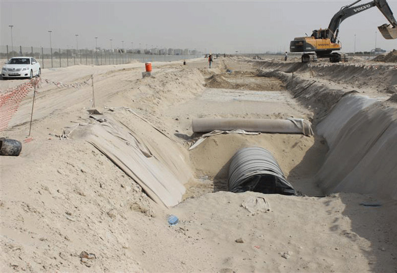 An example of water-pipeline construction. PAEW has awarded a $36.4m contract in Oman An example of water-pipeline construction. PAEW has awarded a $36.4m contract in Oman