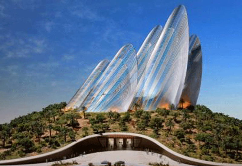 The Zayed National Museum will be one of three museums in Saaidyat's new cultural district. The Zayed National Museum will be one of three museums in Saaidyat's new cultural district.