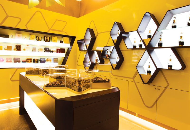 Ajmal Perfumes' flagship Burjuman Centre store. Ajmal Perfumes' flagship Burjuman Centre store.