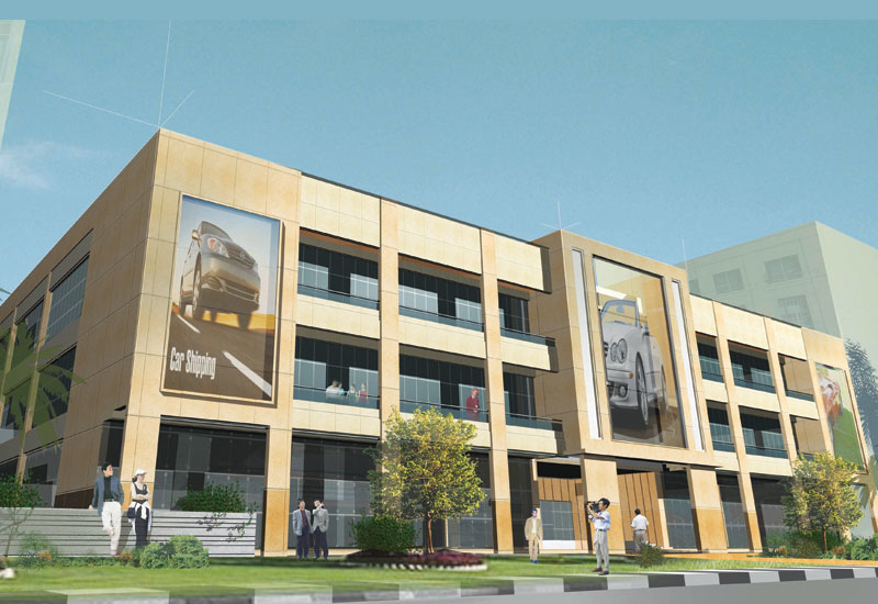 X Architects, Project: Kojack Motor Showroom, Motorcity, Dubai. X Architects, Project: Kojack Motor Showroom, Motorcity, Dubai.