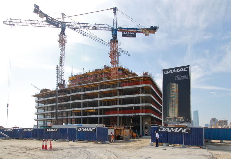 The five podiums have been completed. The contractor is now working on the second typical floor. The five podiums have been completed. The contractor is now working on the second typical floor.