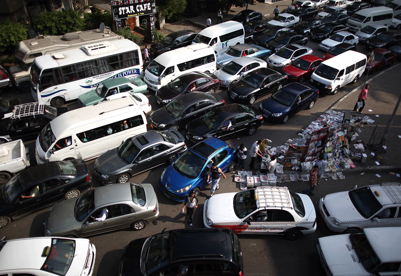 Life and traffic has almost returned to normal in Cairo. Photo: Getty Images Life and traffic has almost returned to normal in Cairo. Photo: Getty Images