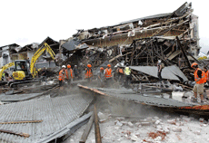 A selection of images of the damage caused during the earthquake in Christchurch, NZ, yesterday. A selection of images of the damage caused during the earthquake in Christchurch, NZ, yesterday.