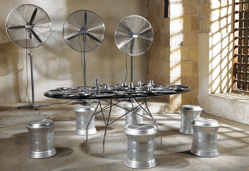 Kartell table by Antonio Citterio. Kartell table by Antonio Citterio.