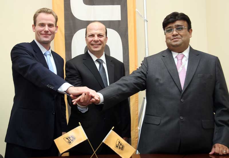 Celebrating the new deal: JCB buyers in the UAE stand to benefit. Celebrating the new deal: JCB buyers in the UAE stand to benefit.