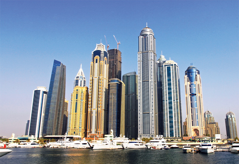 Taller than the rest Dominating the Dubai Marina skyline. Taller than the rest Dominating the Dubai Marina skyline.