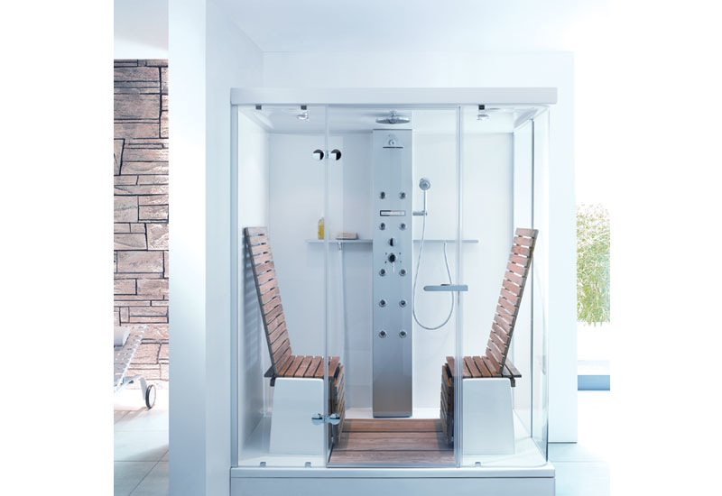 Duravit's multi-functional shower aims to bridge the gap between bathroom and personal spa Duravit's multi-functional shower aims to bridge the gap between bathroom and personal spa