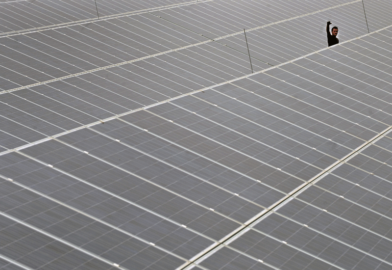 India plans to award major construction contracts for solar projects this year. Photo: Getty. India plans to award major construction contracts for solar projects this year. Photo: Getty.