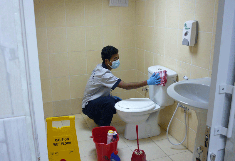 Colour-coded cleaning helps cut down on cross-contamination, says Tanzifco. Colour-coded cleaning helps cut down on cross-contamination, says Tanzifco.