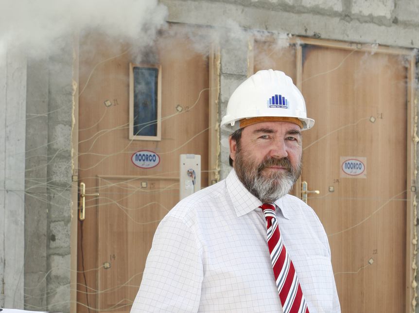 CEO, Tom Bell-Wright, is hoping the test will make a major difference to building practices in the region CEO, Tom Bell-Wright, is hoping the test will make a major difference to building practices in the region