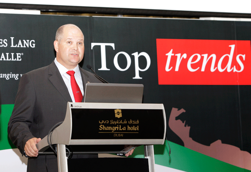Blair Hagkull, chairman, Jones Lang LaSalle MENA. Blair Hagkull, chairman, Jones Lang LaSalle MENA.