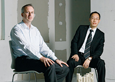 P&T co-directors William Yuen (right) and James Abbott (left). P&T co-directors William Yuen (right) and James Abbott (left).