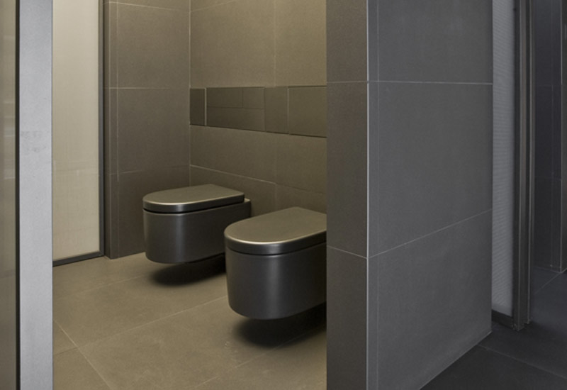 The bathrooms are available in two different colour schemes The bathrooms are available in two different colour schemes