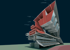 AutoCAD in action. AutoCAD in action.