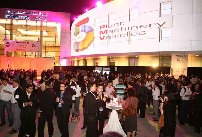 The new plaza area hosted 4,500 exhibitors at the Big 5 party on Monday evening. The new plaza area hosted 4,500 exhibitors at the Big 5 party on Monday evening.