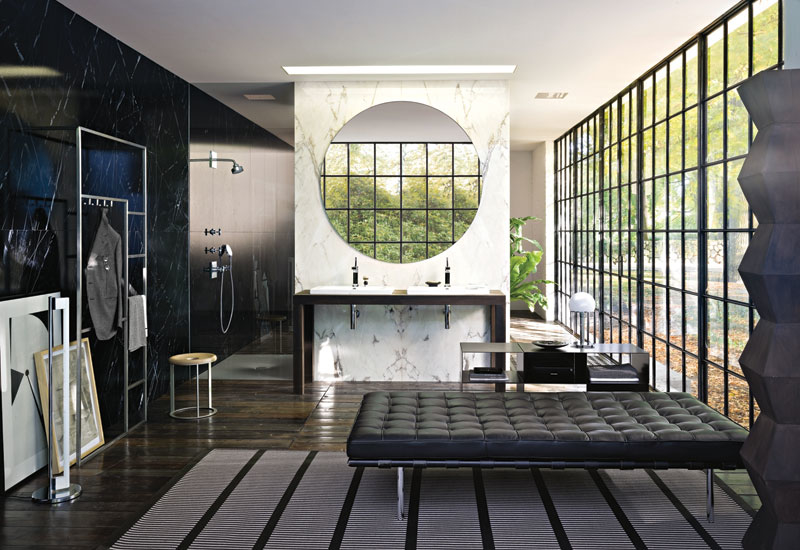 The Axor Citterio bathroom. The Axor Citterio bathroom.