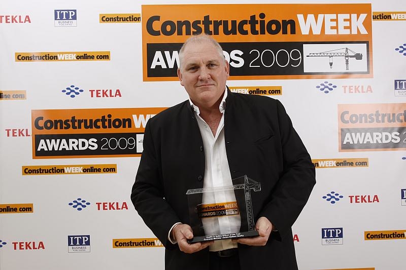 Grahame McCaig has won the Construction Week Health and Safety Manager of the Year award Grahame McCaig has won the Construction Week Health and Safety Manager of the Year award