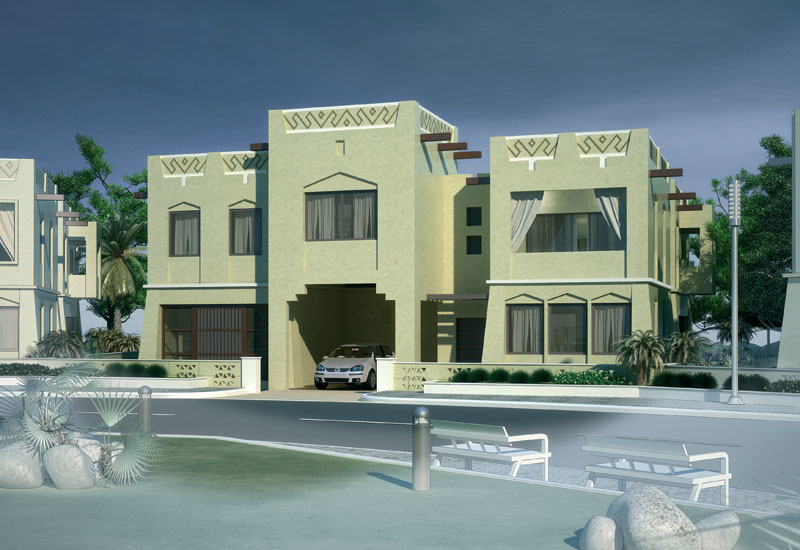 A home in Yemen designed in a local architectural language A home in Yemen designed in a local architectural language