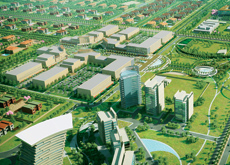 The masterplan creates a downtown area for Khalifa A City. The masterplan creates a downtown area for Khalifa A City.