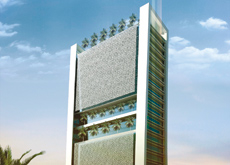 Artist's impression of the platinum rated tower. Artist's impression of the platinum rated tower.