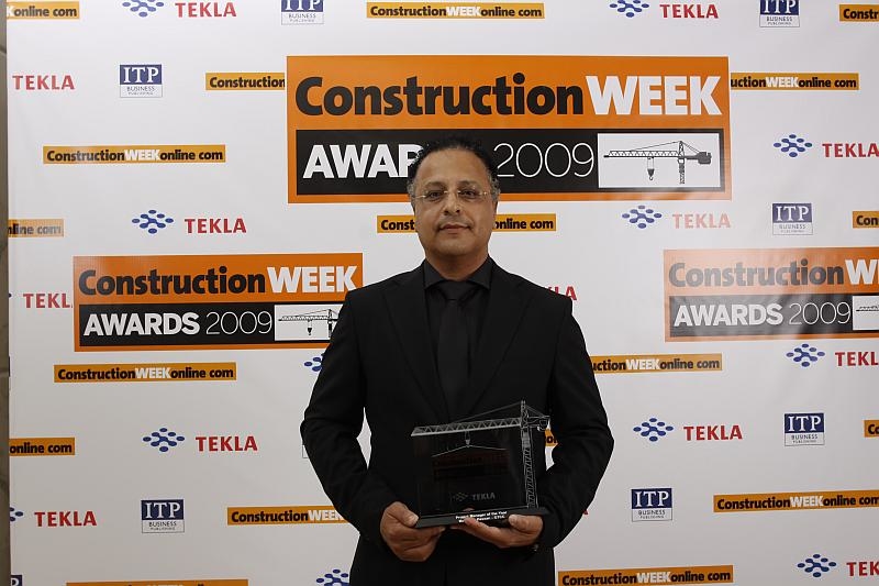 GTCC?s Moustafa Hassan has won the Construction Week Project Manager of the Year award. GTCC?s Moustafa Hassan has won the Construction Week Project Manager of the Year award.